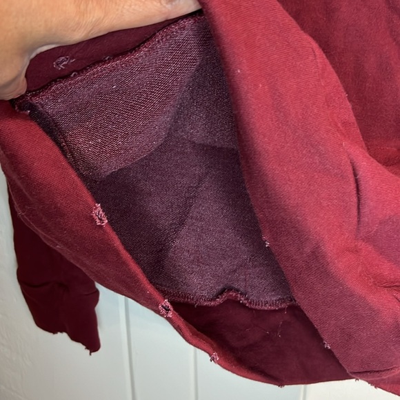 Chelsea DeBoer by Lily & Lottie Distressed Pop Over Hoodie - Picture 5 of 6